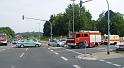 Schwerer Unfall mit Reisebus Lohmar Donrather Dreieck P029